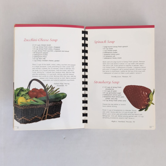 Lot of 2 New Jersey Cookbooks Jersey Fresh/Vegetable Growers Association of NJ - Picture 15 of 16